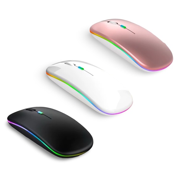 Brand New RGB Wireless Mouse LED Gaming Mouse Bluetooth Rechargeable - Picture 1 of 14